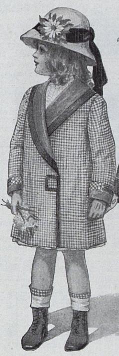 picture of 1912 girl's coat