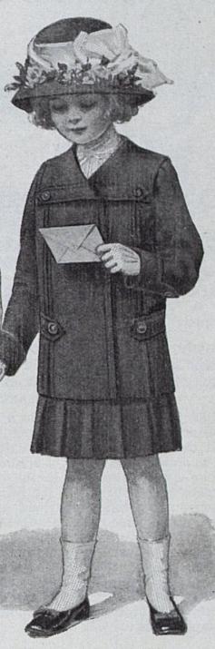 hundred-year-old girl's coat