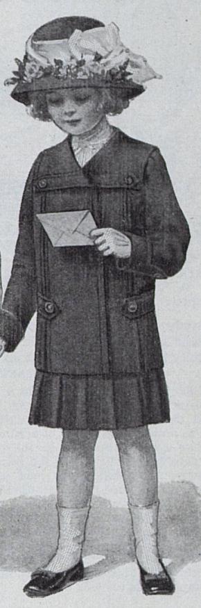 hundred-year-old girl's coat