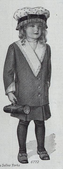 picture of hundred-year-old girl's dress