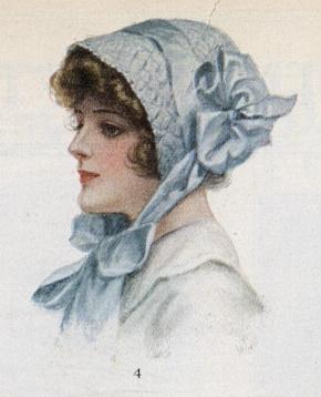 1912 crocheted cap