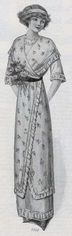1912 evening frock