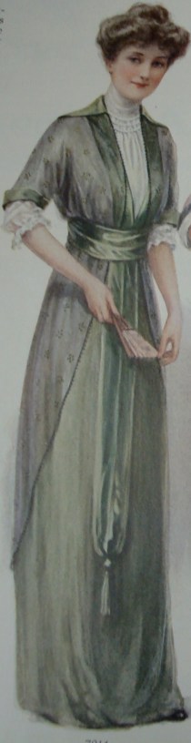 hundred year old green dress