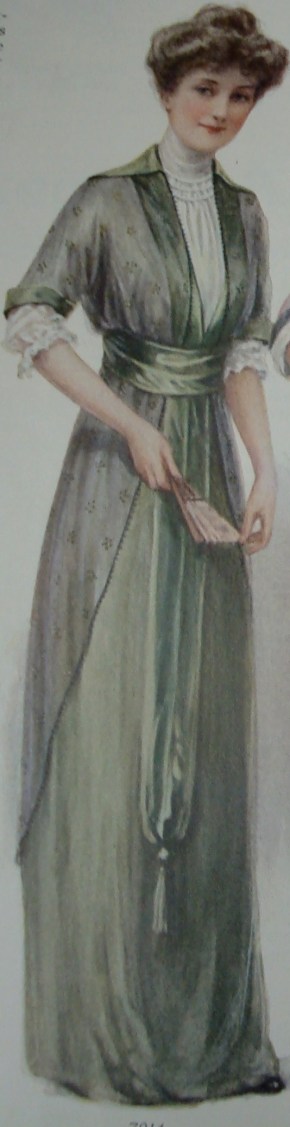 hundred year old green dress