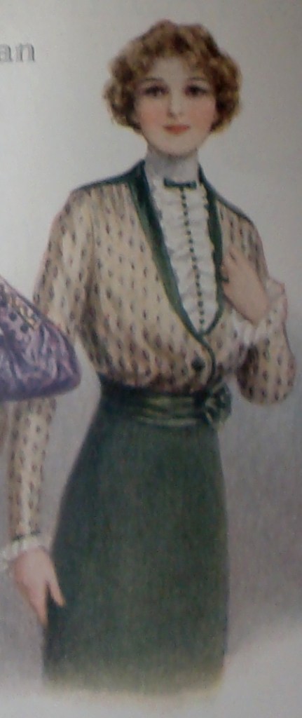 hundred-year-old shirtwaist