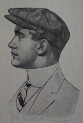 1912 man's cap