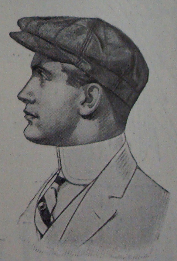 1912 man's cap