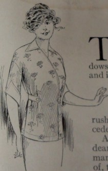 1912 Kimono-style blouse