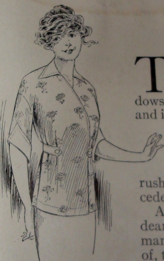 1912 Kimono-style blouse