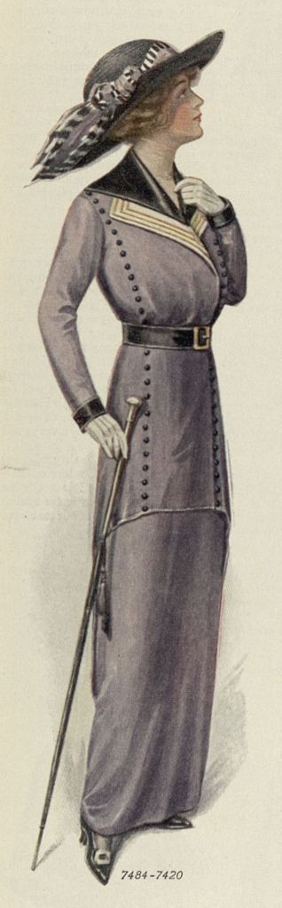 1913 walking suit