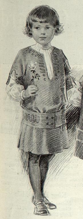 1913 girl's dress