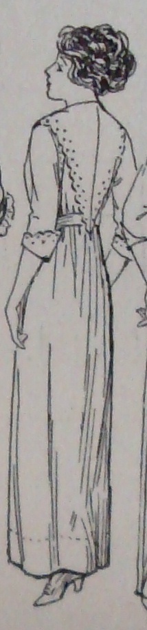 hundred-year-old dress (back)