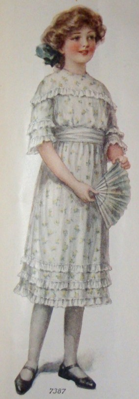 1913 Girl's Dress