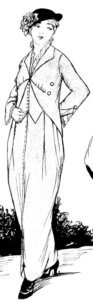1913 suit with harem skirt